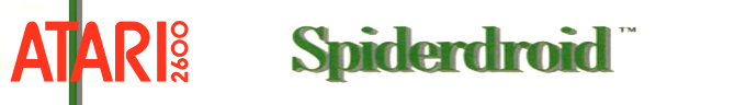 Spiderdroid logo for Atari 2600